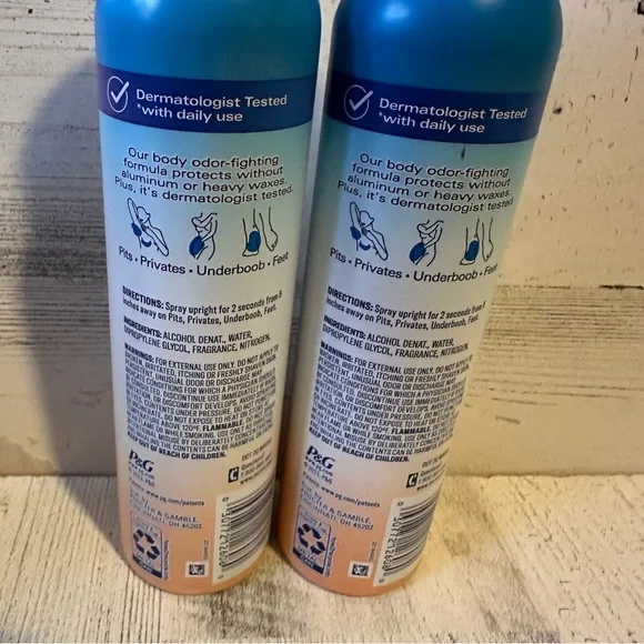 Secret 4 Whole Body Deodorant Peach and Vanilla Blossom NEW - Picture 3 of 3